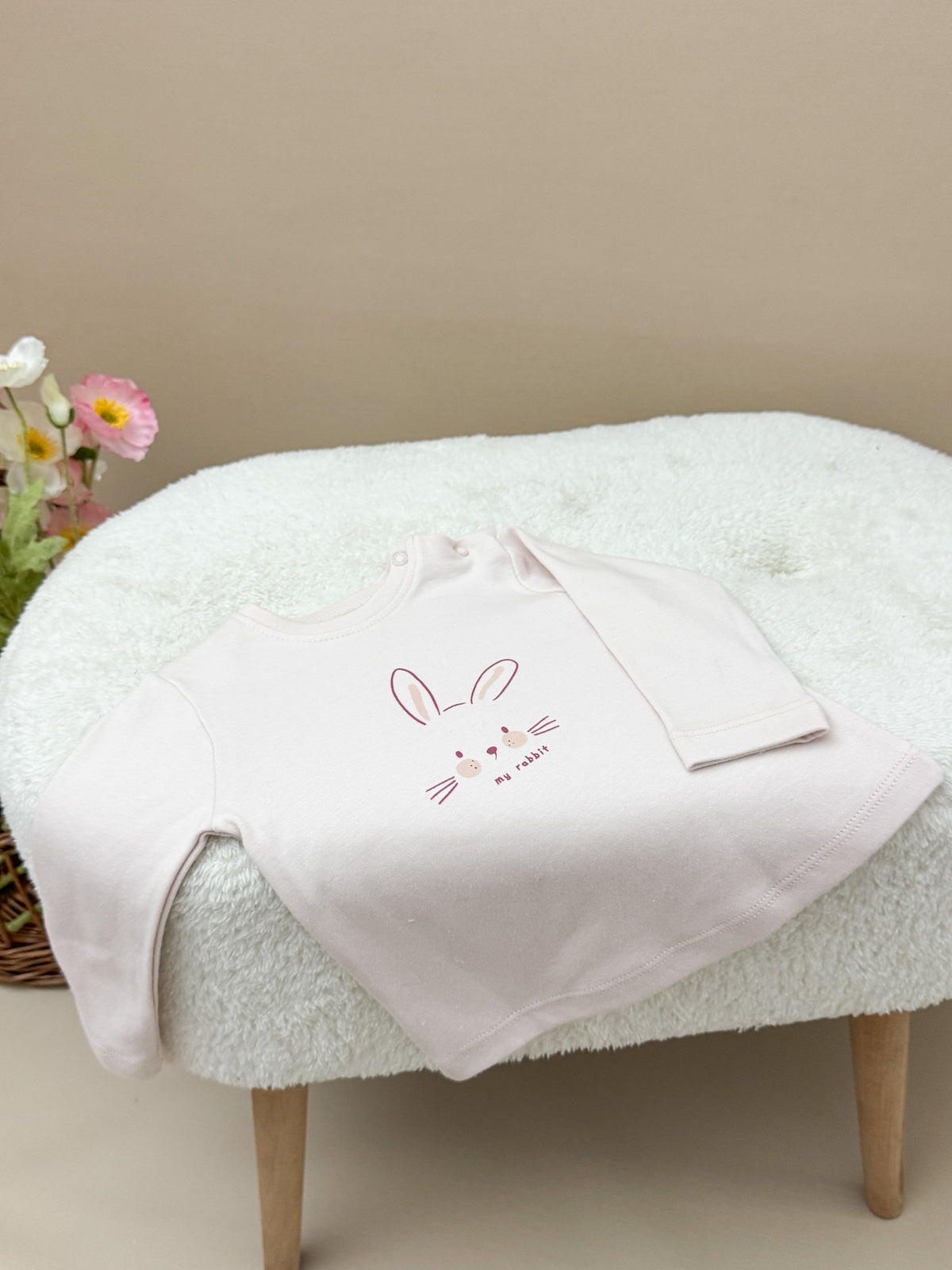 TAKIM 3 LÜ HIRKALI BLUSH BUNNY 20651