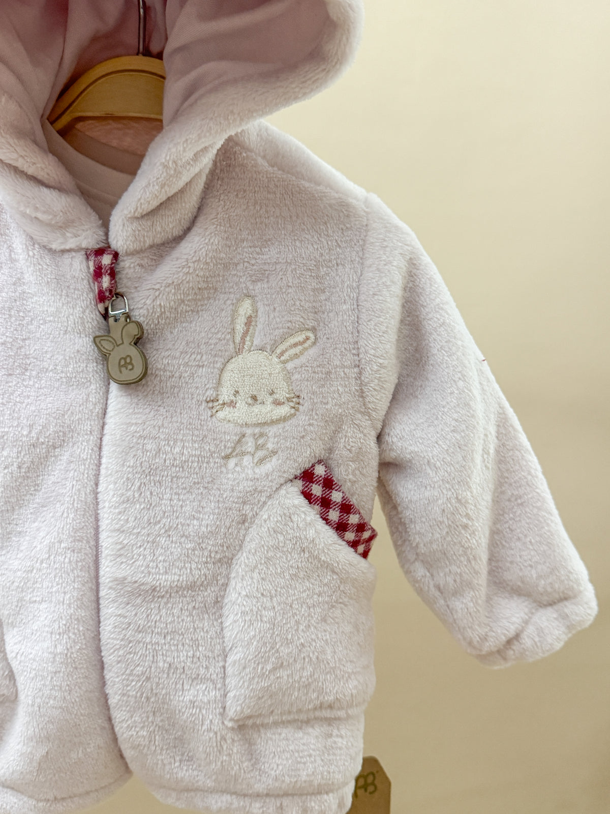 TAKIM 3 LÜ HIRKALI BLUSH BUNNY 20651