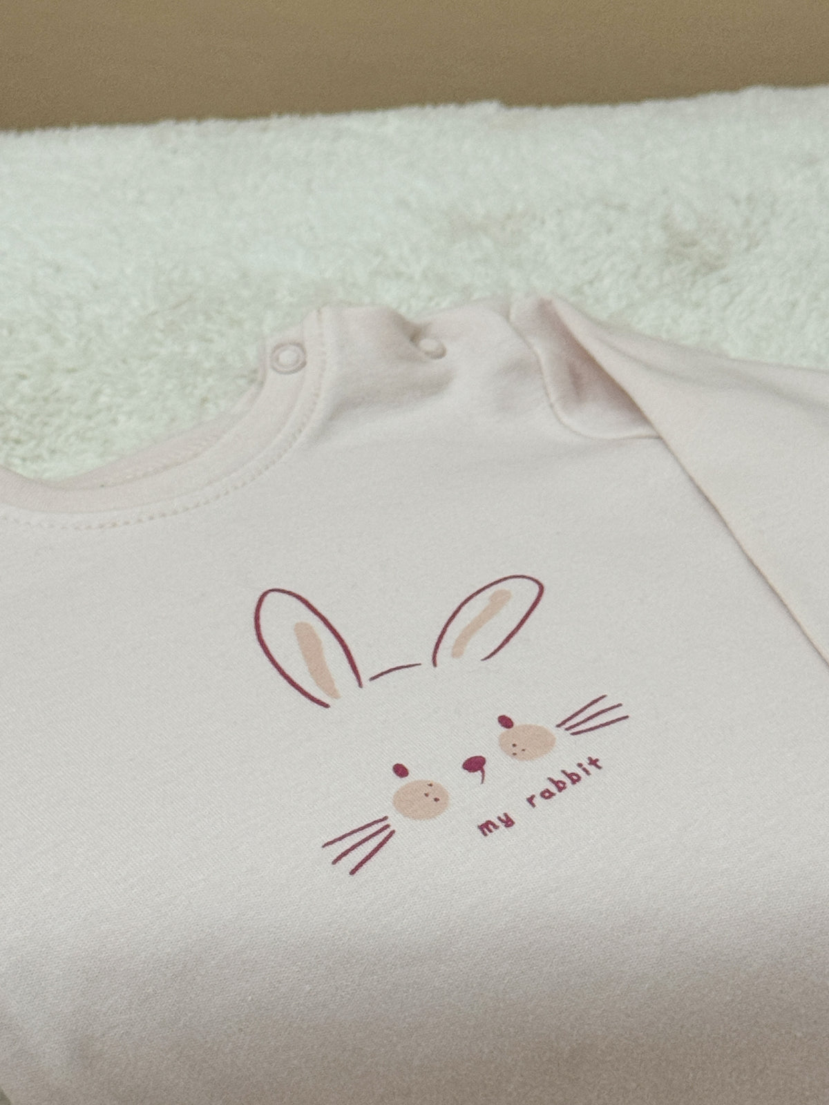 TAKIM 3 LÜ HIRKALI BLUSH BUNNY 20651