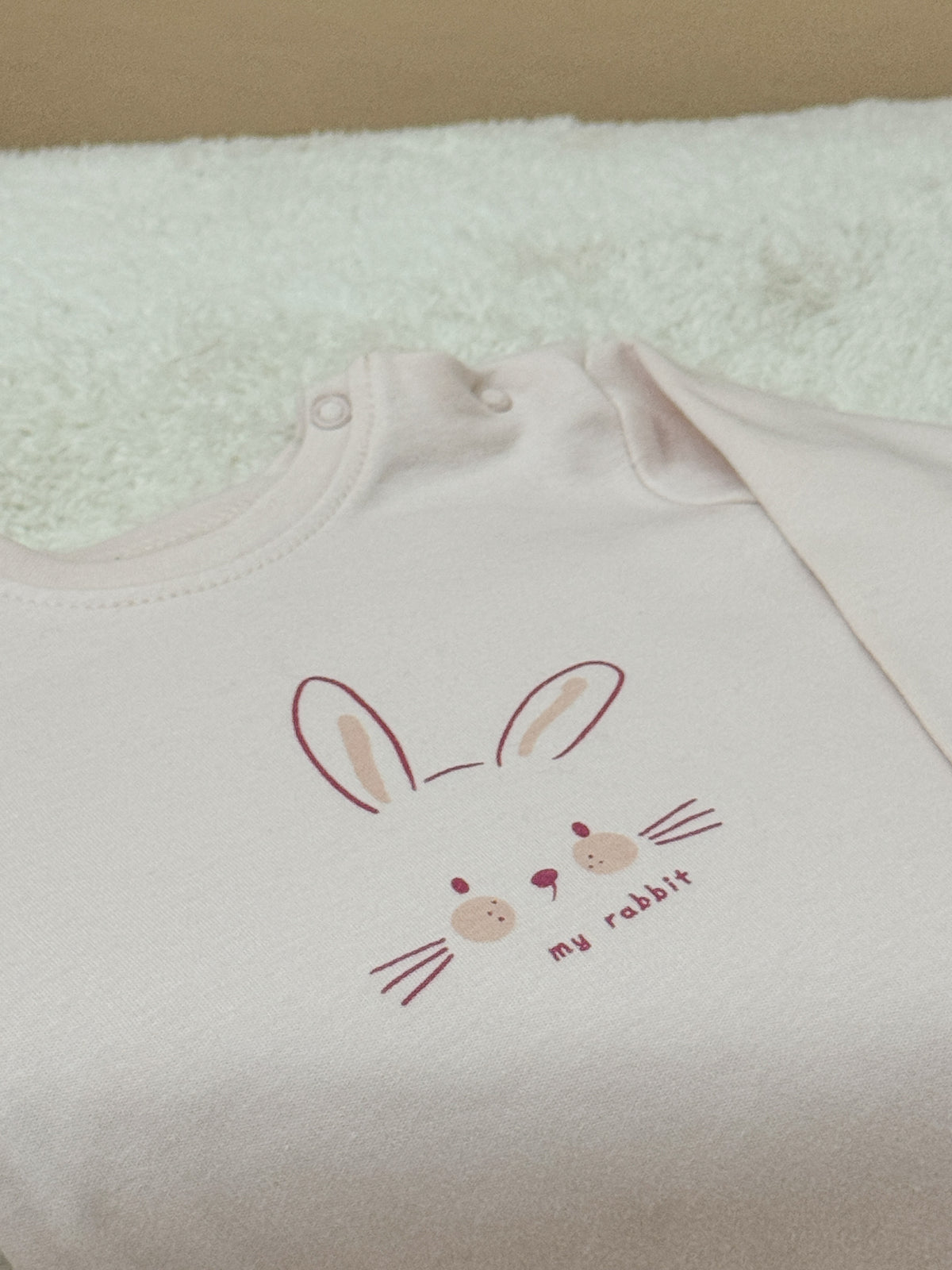 TAKIM 3 LÜ HIRKALI BLUSH BUNNY 20651