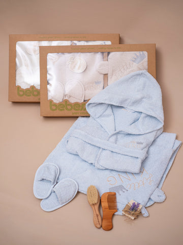 KING BORNOZ SET KUTULU 4243