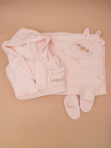 BUNNY HUG KUTULU BORNOZ SET 4316