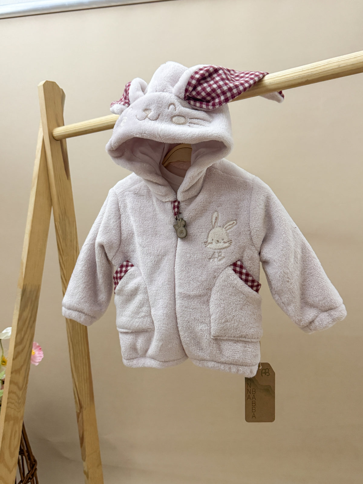 TAKIM 3 LÜ HIRKALI BLUSH BUNNY 20651