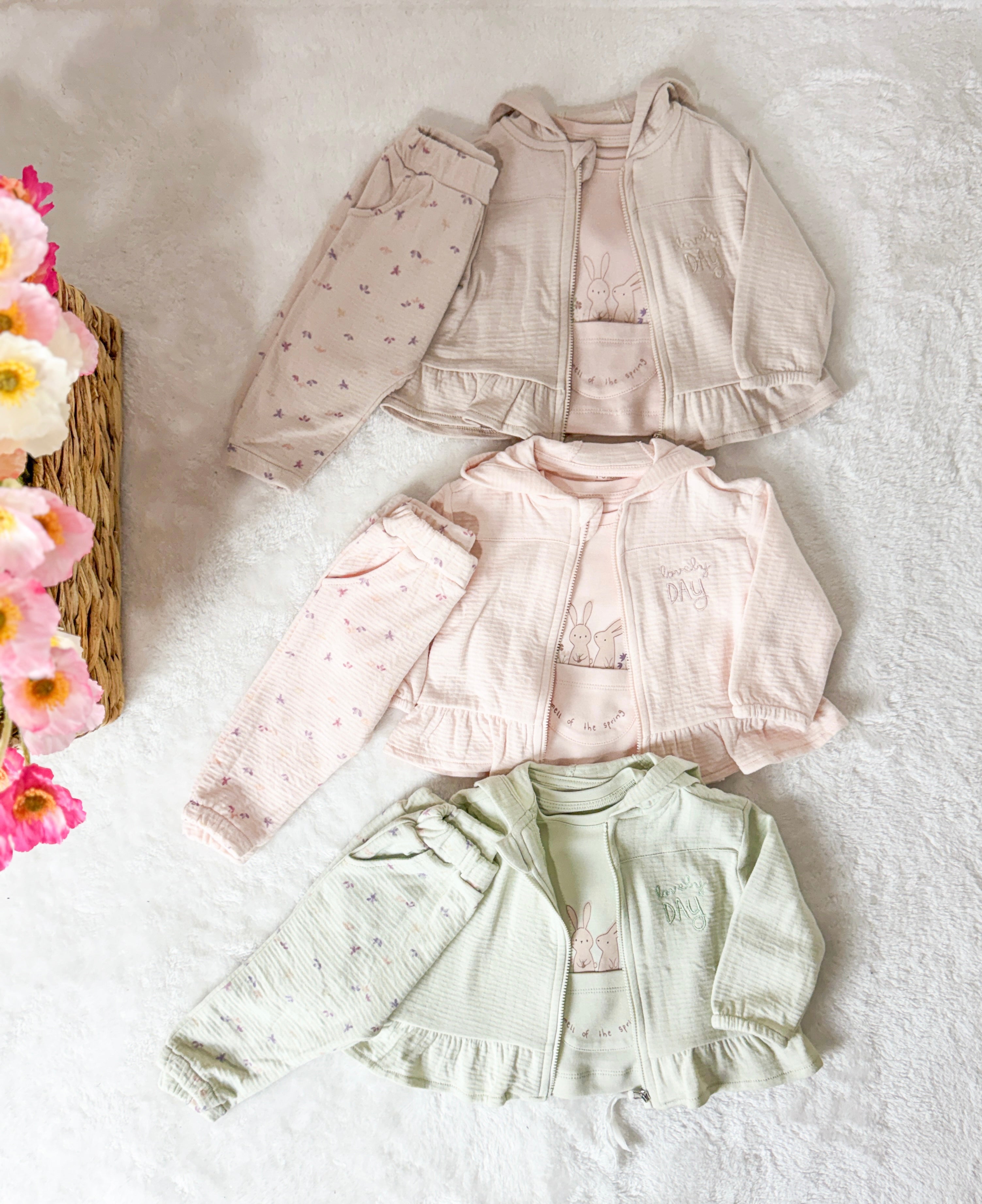 TAKIM 3 LÜ HIRKALI LOVELY DAY