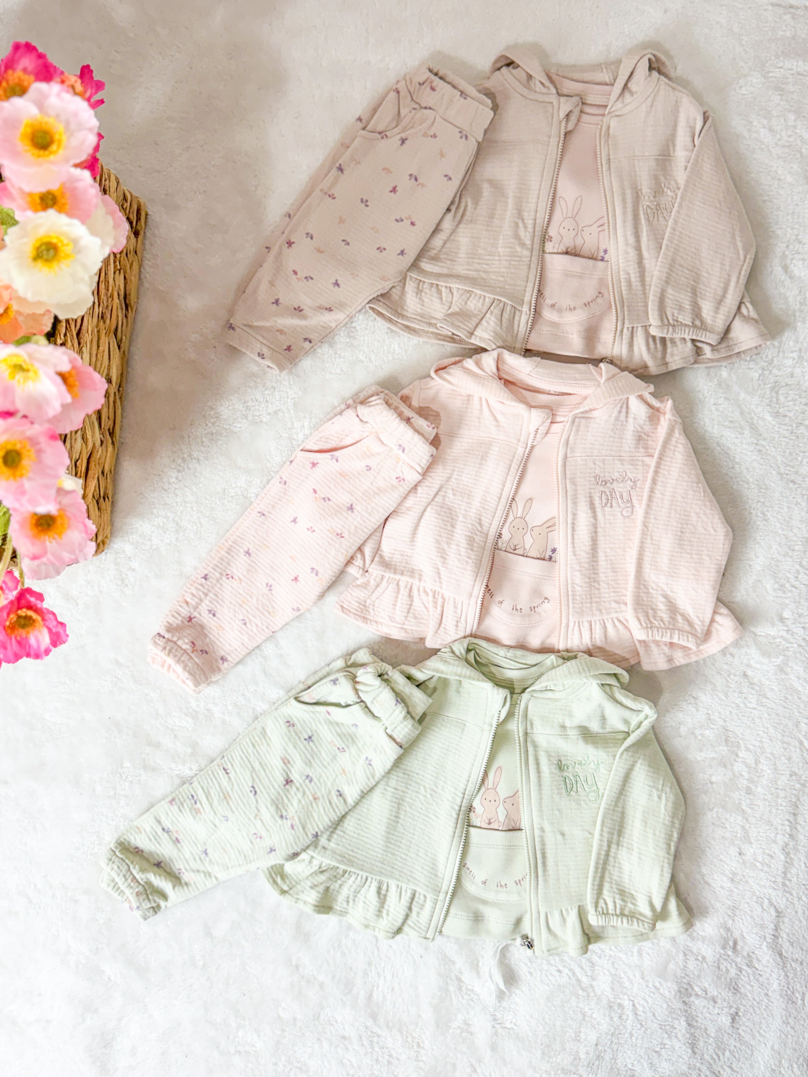 TAKIM 3 LÜ HIRKALI LOVELY DAY