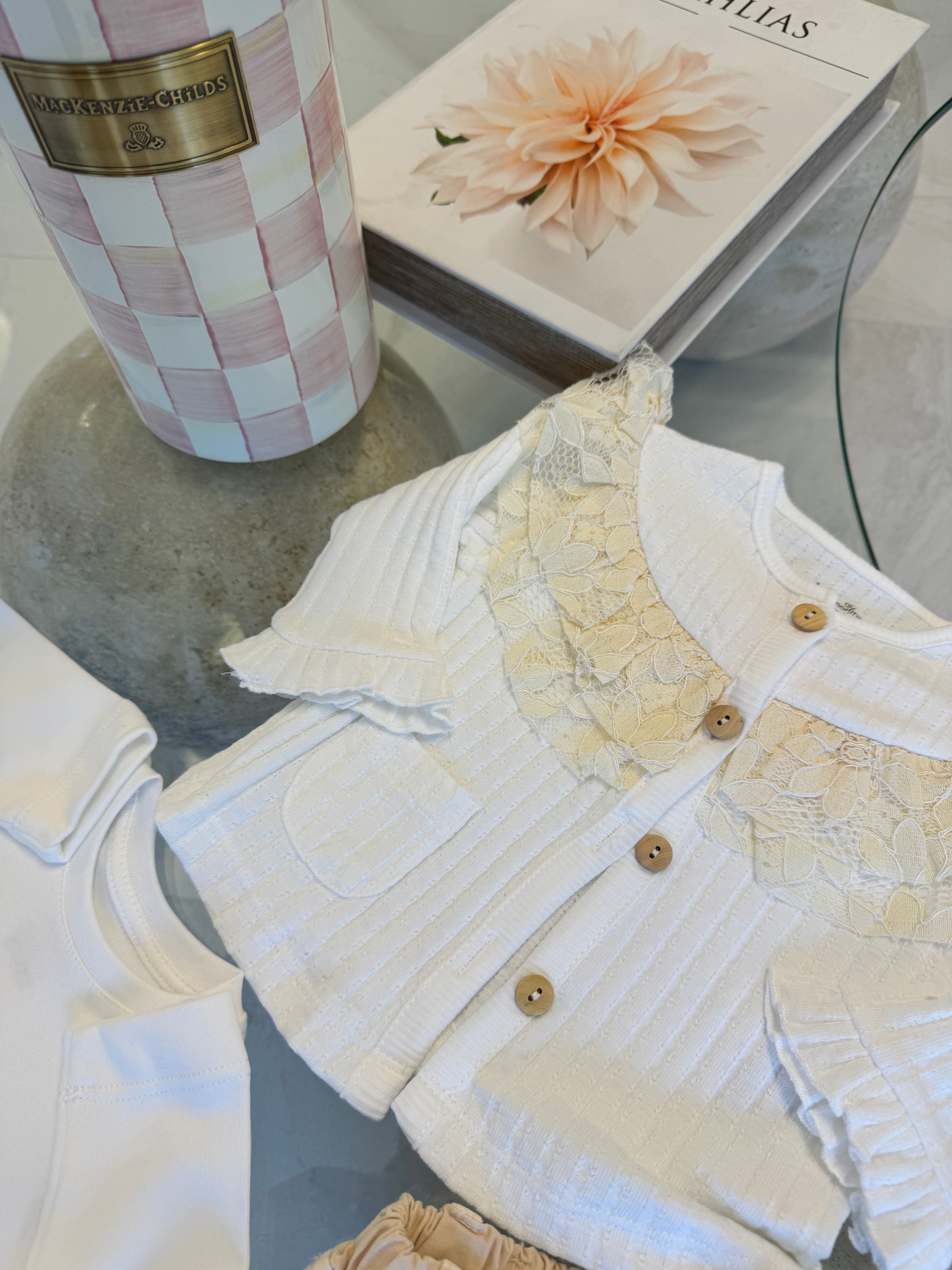 TAKIM 3 LÜ HIRKA DANTELLİ