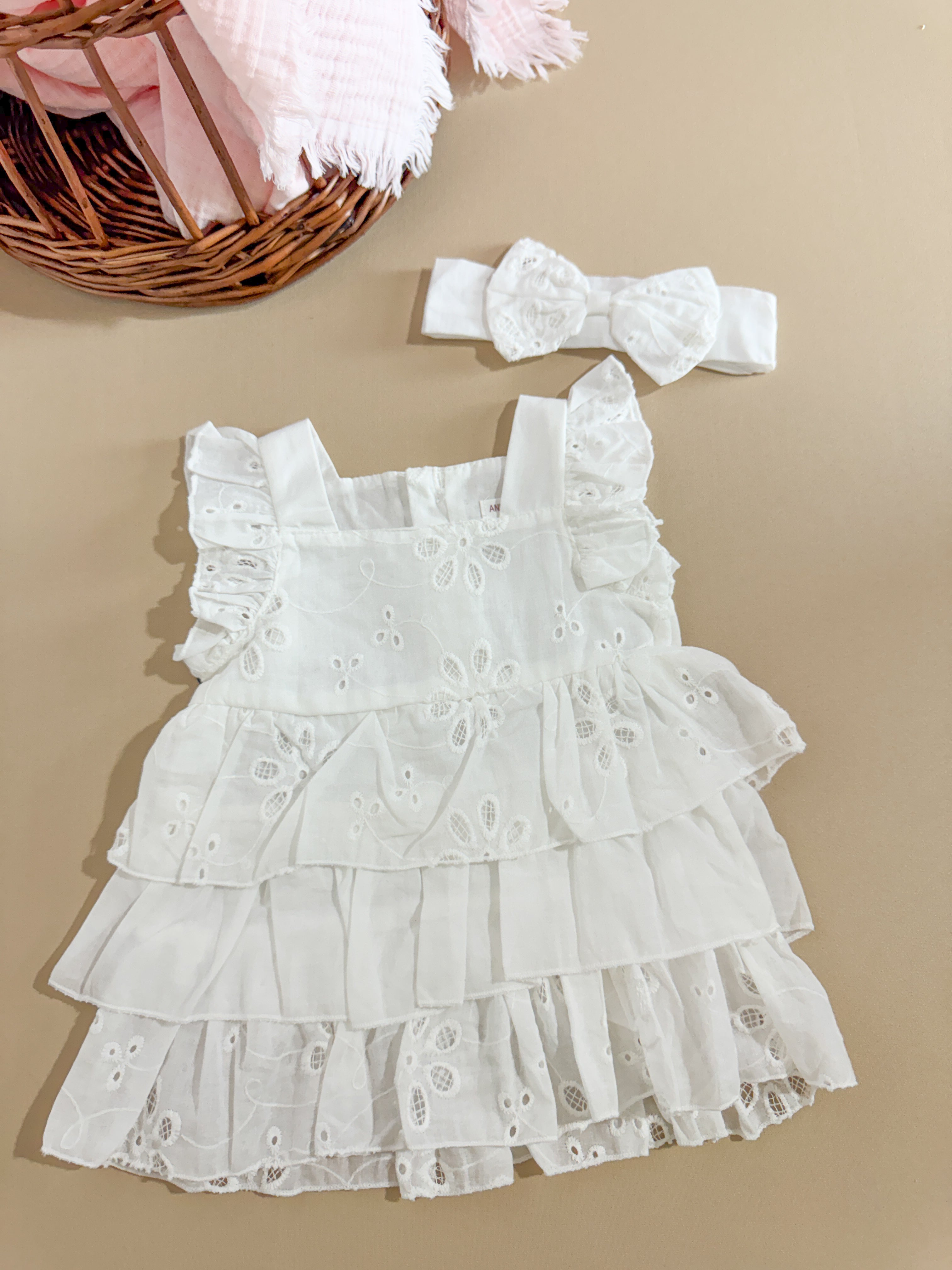 TİNNY RUFFLE BANDANALI ELBİSE 20609
