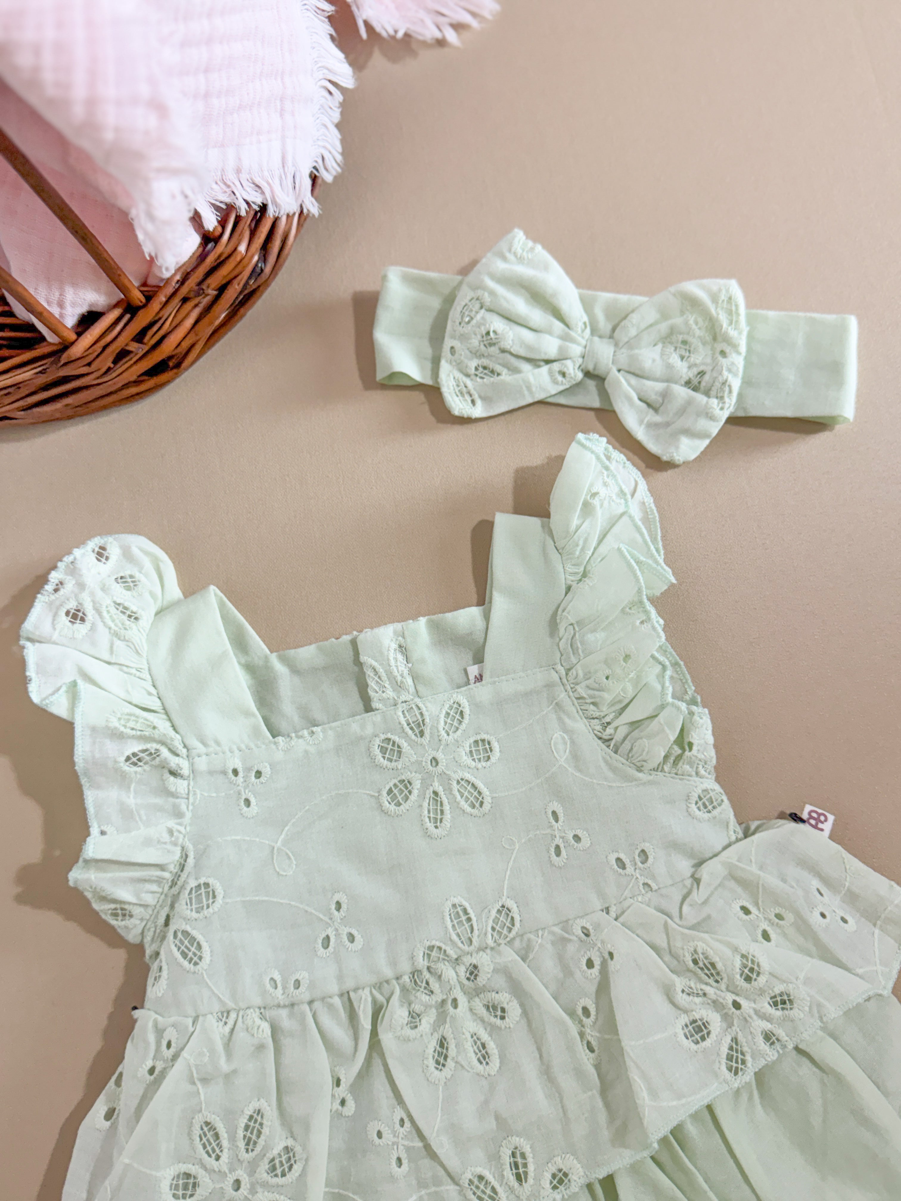 TİNNY RUFFLE BANDANALI ELBİSE 20609